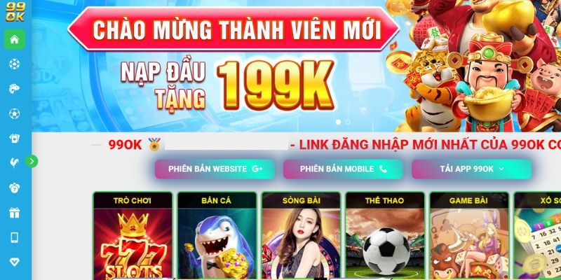 Đăng ký tài khoản 99OK